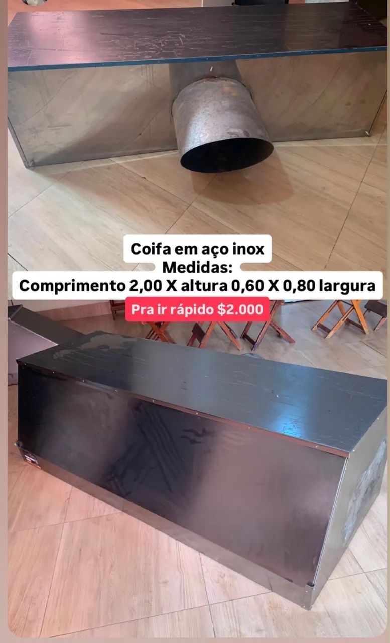 2 Coifas industrial  - Foto 2