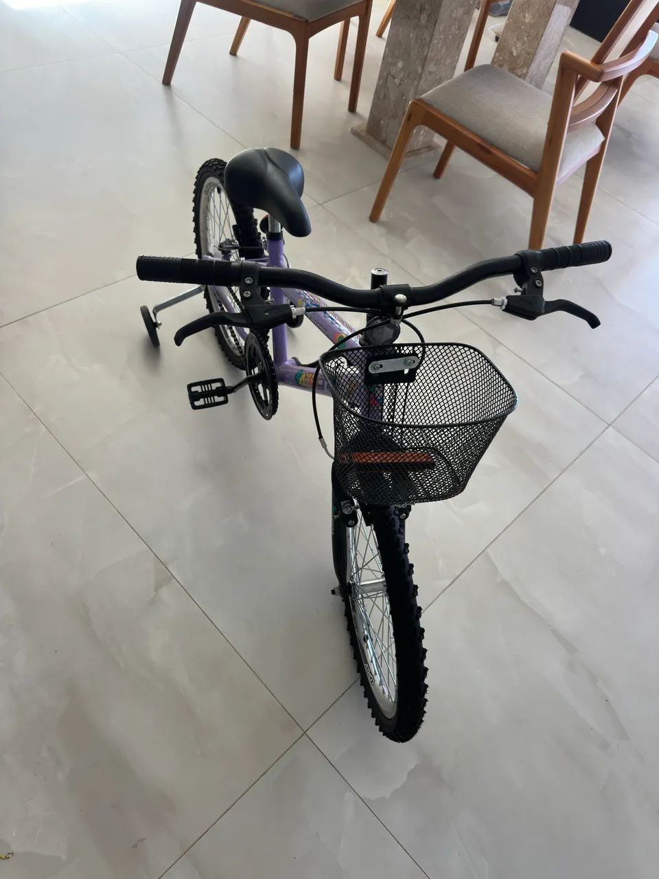 Bicicleta infantil Charmy Athor Lilás  - Foto 2