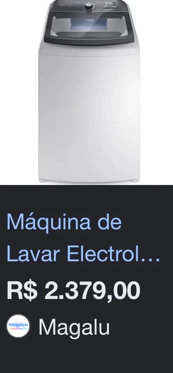 Máquina  Eletrolux 18 kg  - Foto 4