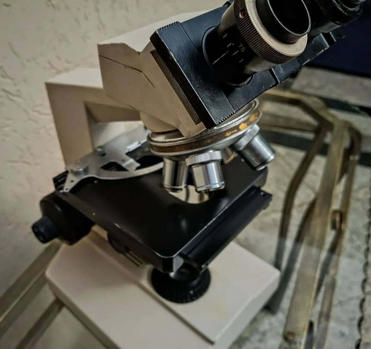 Microscópio Binocular - Não sei sobre Funcionamento. No Estado  - Foto 4