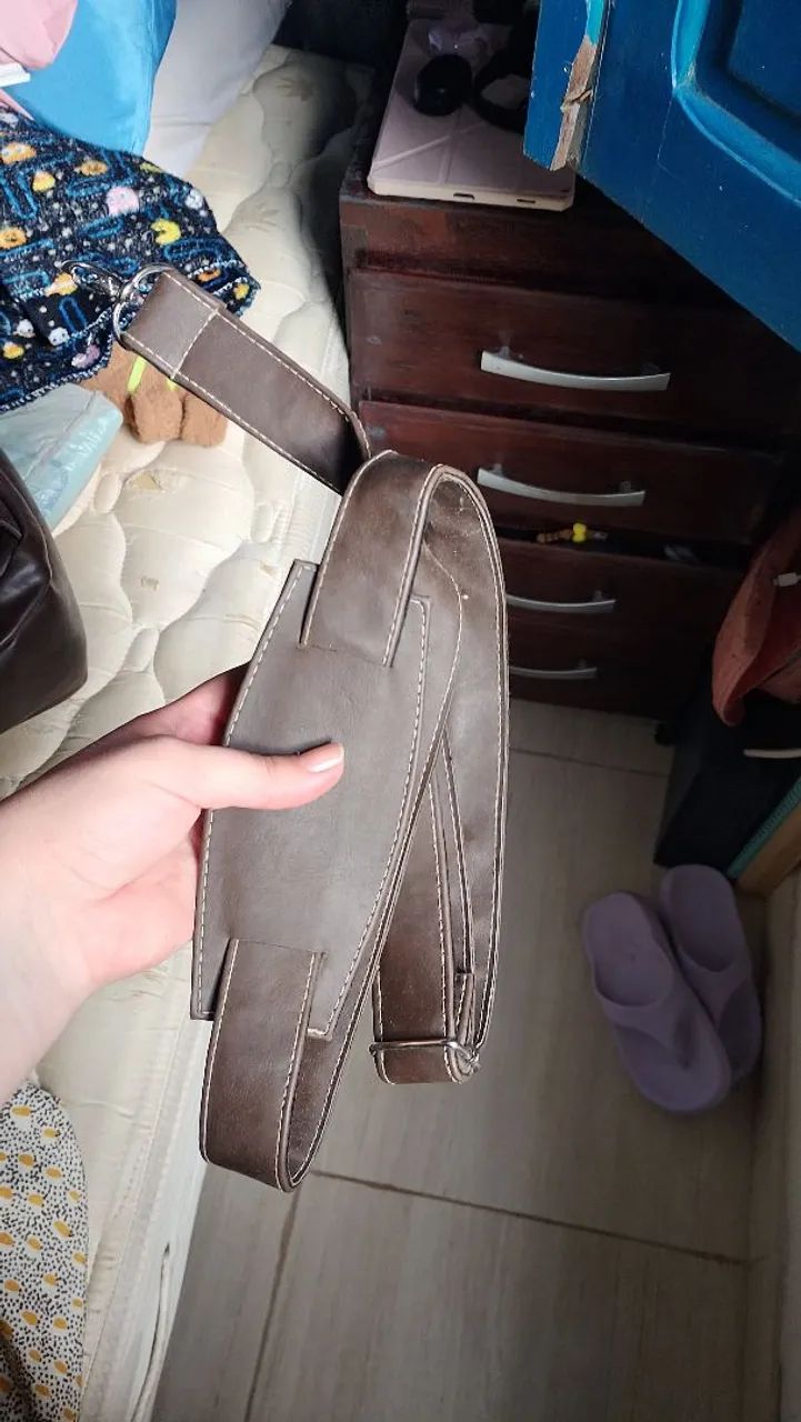 Mochila em couro - Foto 4