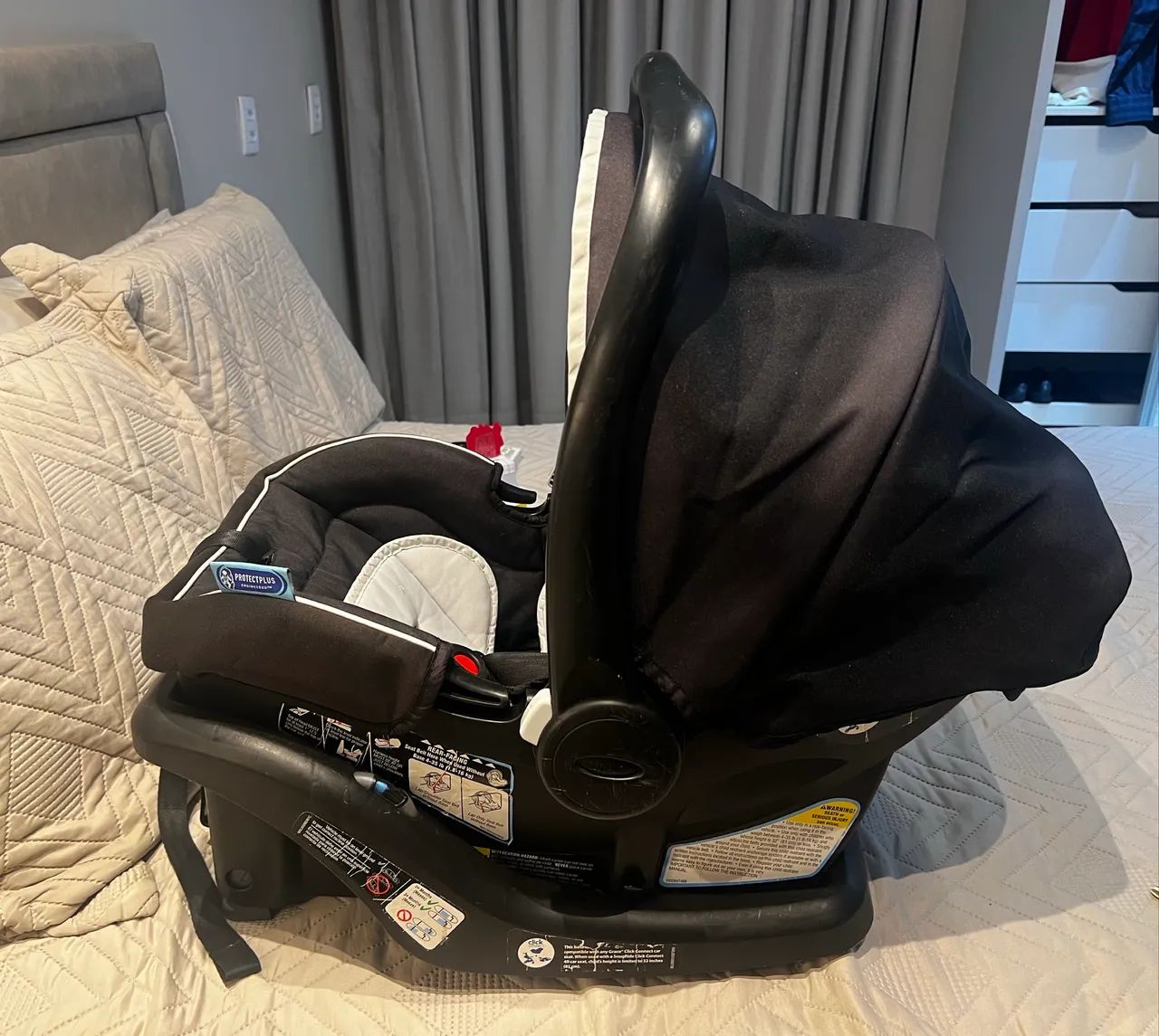 BEBÊ CONFORTO GRACO SNUGRIDE 35 LITE LX - Foto 2