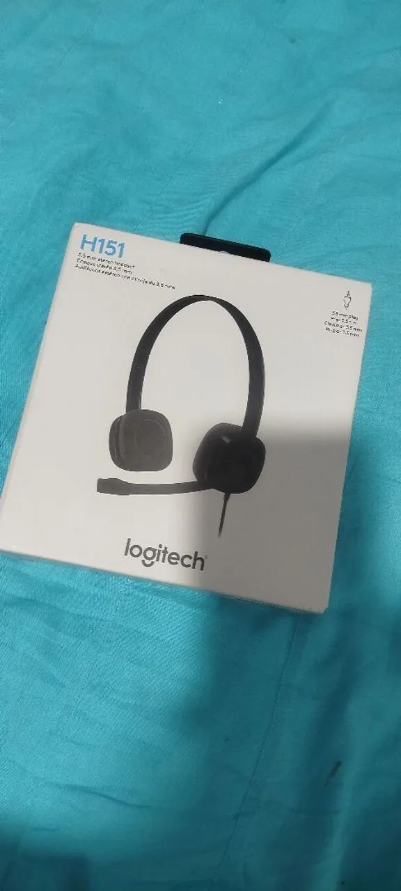 Fone ps2 Logitech perfeito para homeoffice - Foto 2