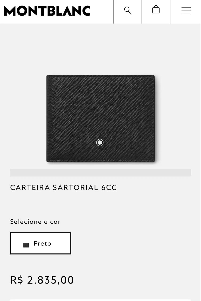 Carteira Montblanc - Foto 5