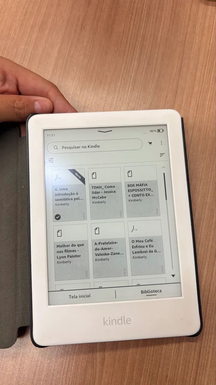 Kindle branco  - Foto 2