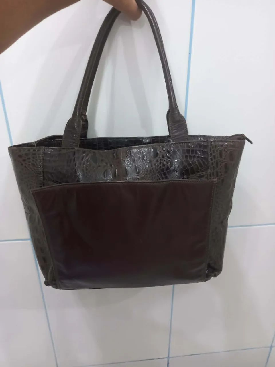 Bolsa de couro feminina