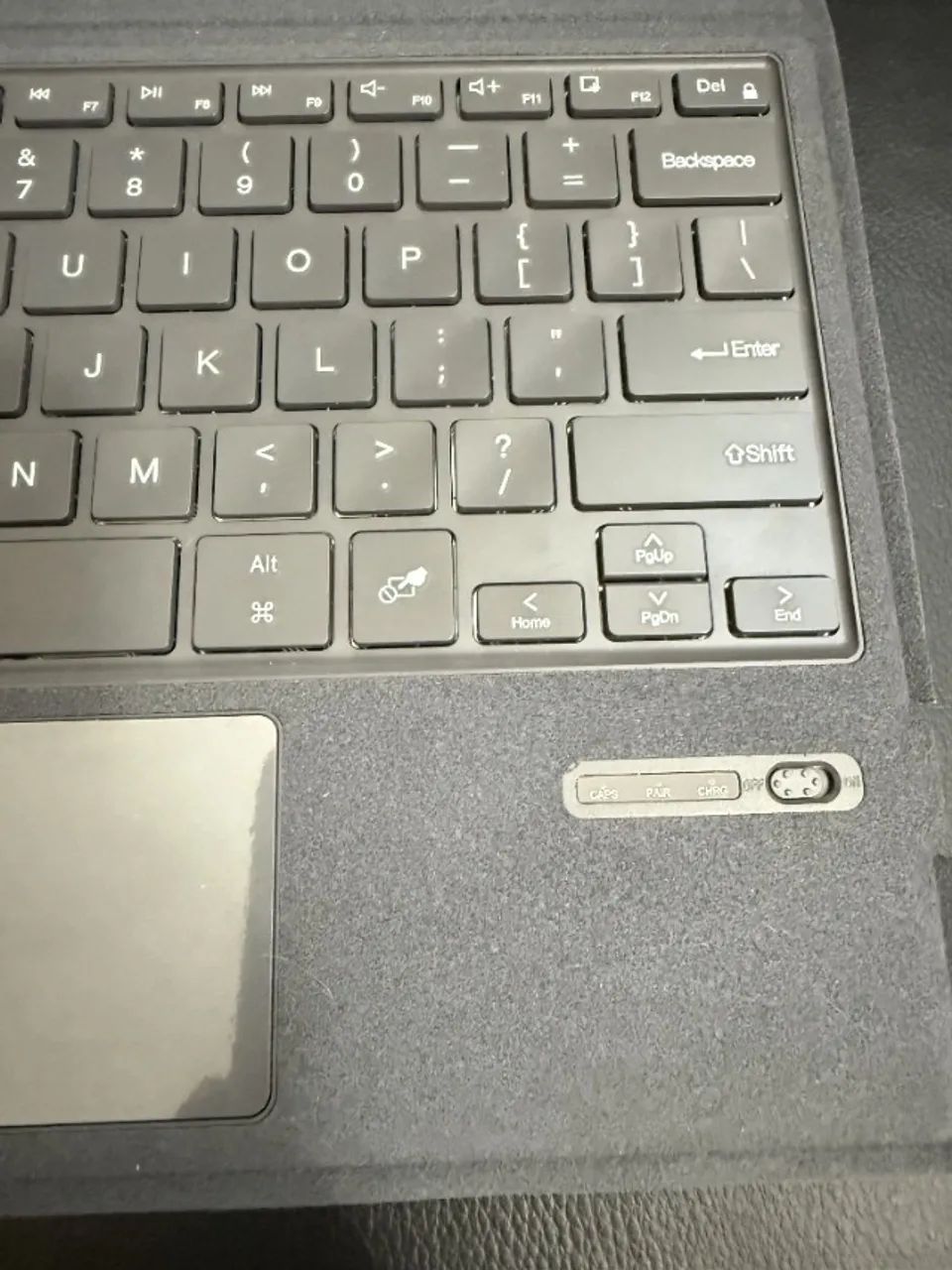 Capa com Teclado Touchpad para Samsung Galaxy Tab S10 FE Plus 13 polegadas - Foto 2