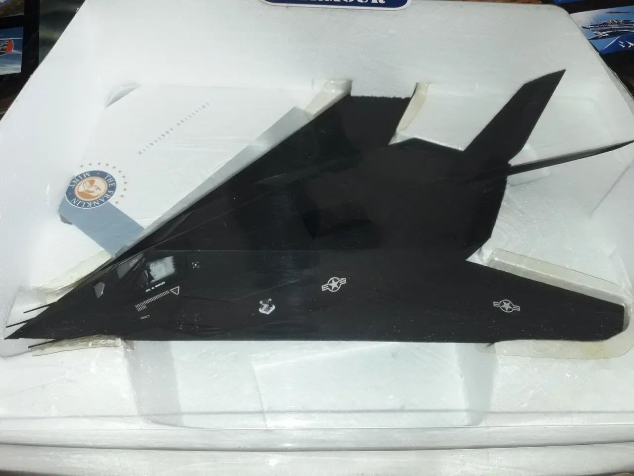 Franklin Mint US F-117 Night Hawk 1:48 - Hobbies e coleções - Tauá