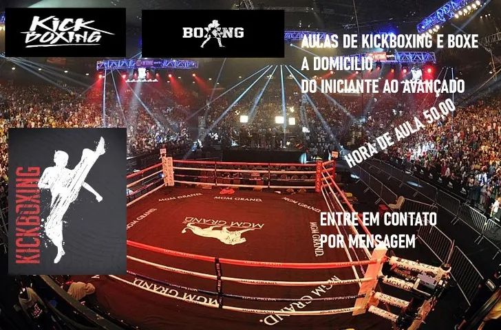 Aulas de kickboxing e boxe a domicilio