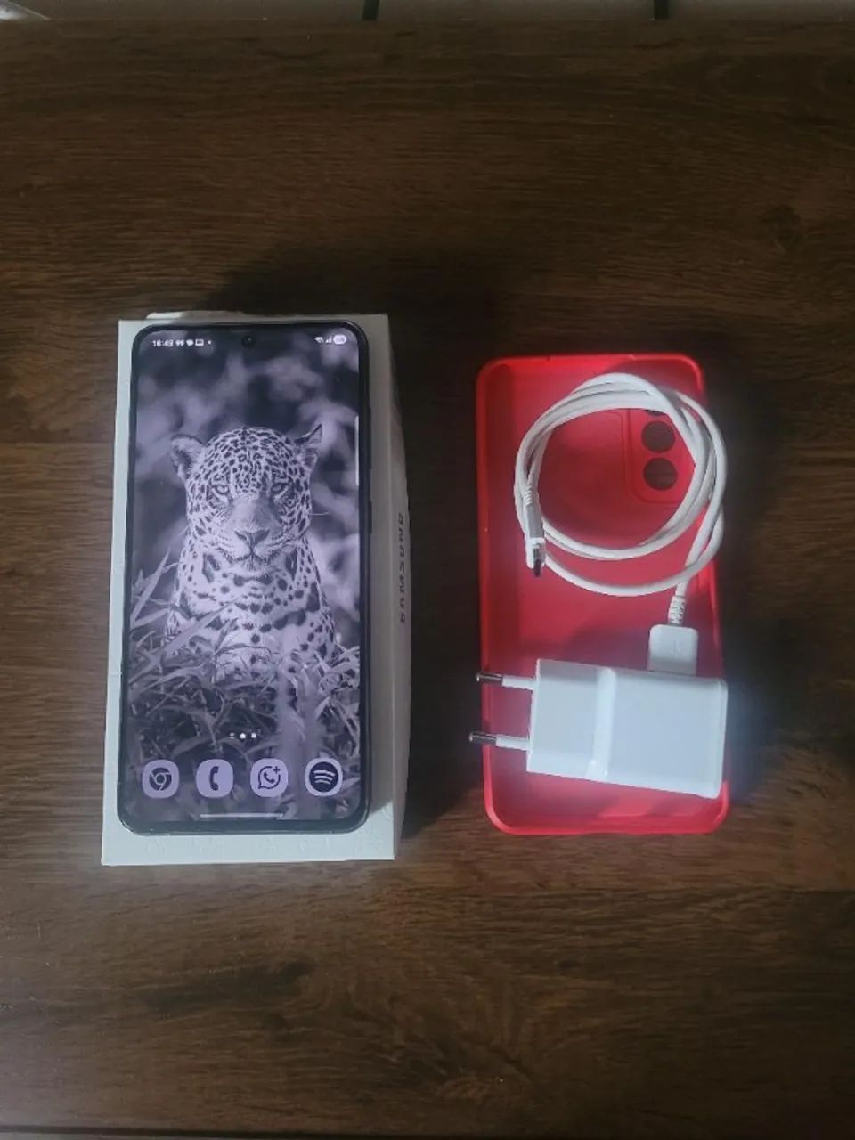 Samsung S21 FE 5G Com Caixa - Funcionando tudo. - Foto 2
