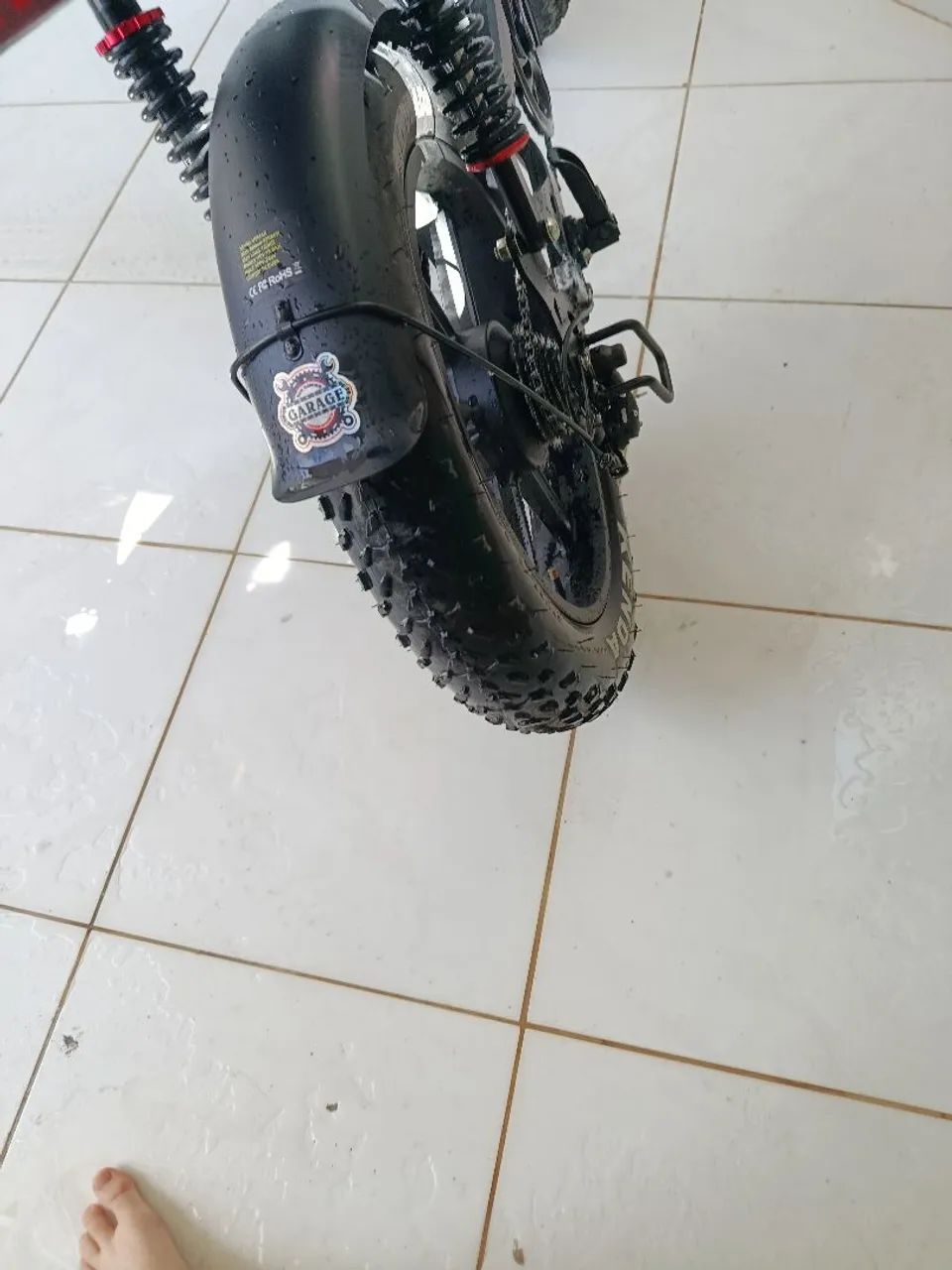 Bicicleta elétrica v 9 Max  - Foto 5