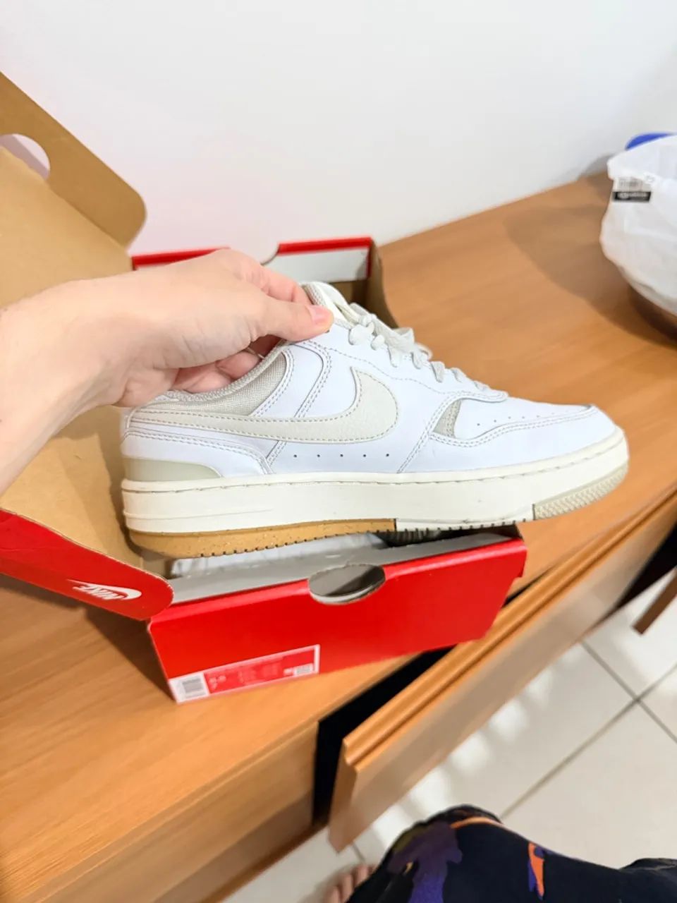 Tênis Nike Branco Gamma Force 38
