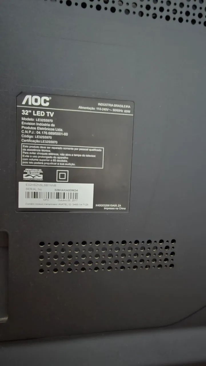 Smart TV LED 32" HD AOC LE32S5970 com Wi-fi - Foto 4