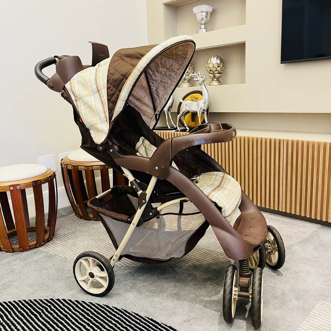 Carrinho de Bebe Graco com Bebê Conforto Original | Completo e Conservado - Foto 3