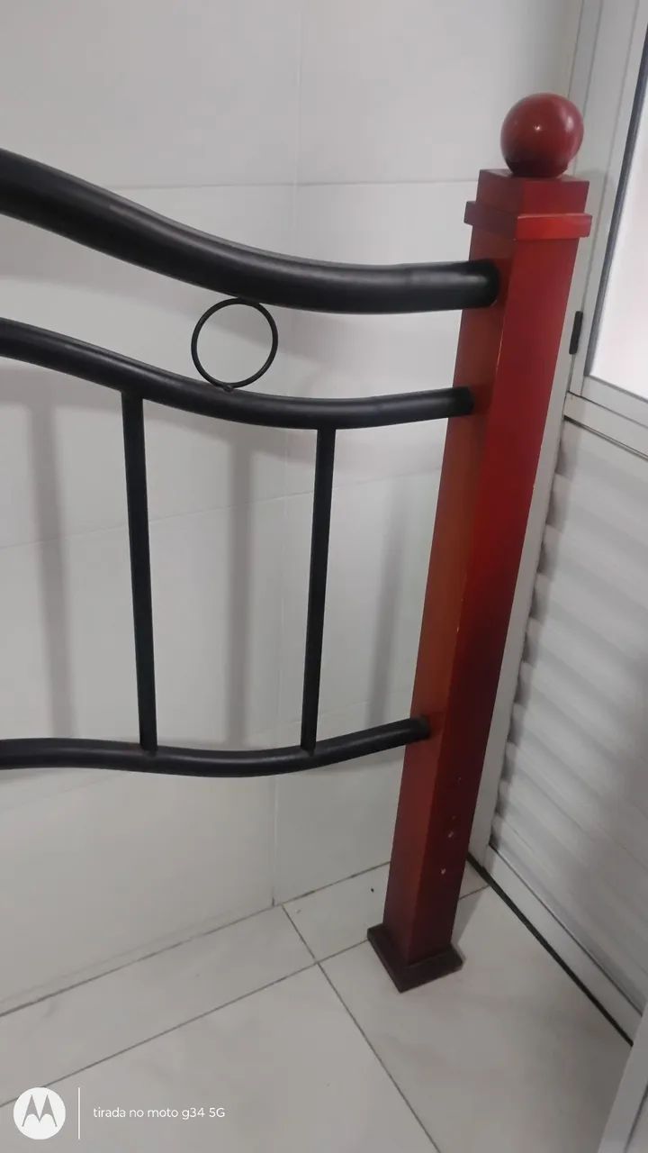 Vendo cama de casal colonial  - Foto 4