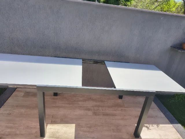 Mesa de área gourmet extensível com 6 cadeiras  - Foto 5