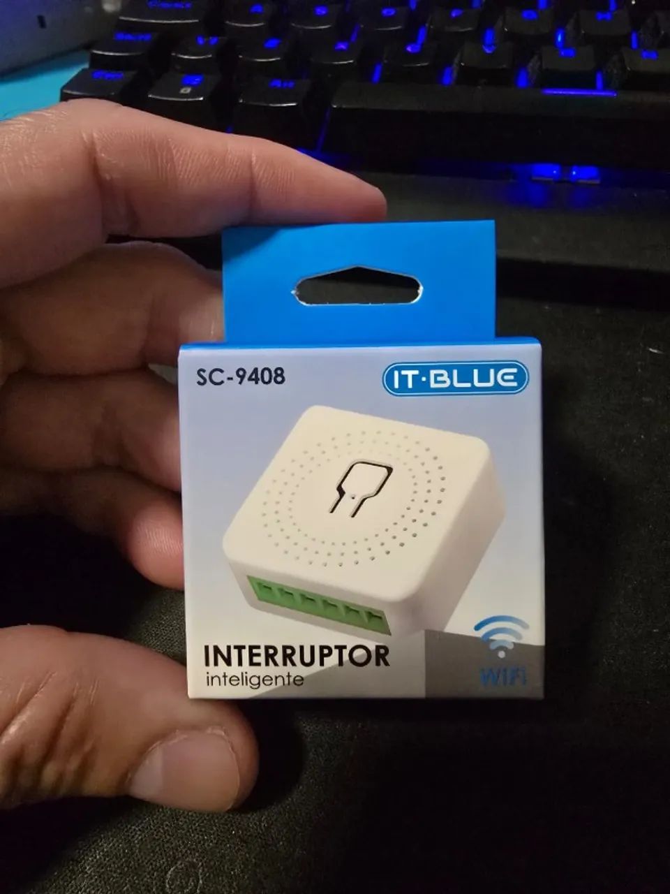 Tomada Inteligente Wi-Fi IT-Blue SC-9408 - Compatível com Alexa e Google Assistente - Foto 2