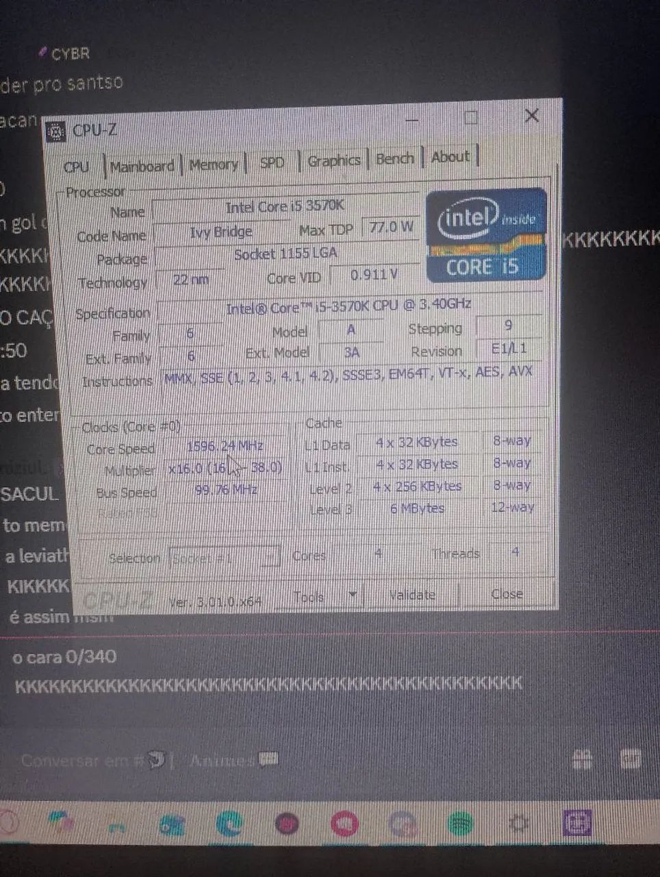 Placa mãe, Processador e memória ram ddr3 - Foto 4