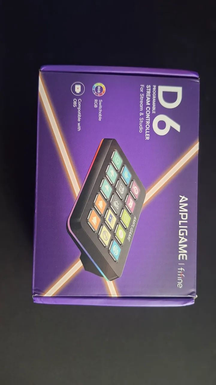 Stream Deck Fifine D6 - Preto - Foto 5