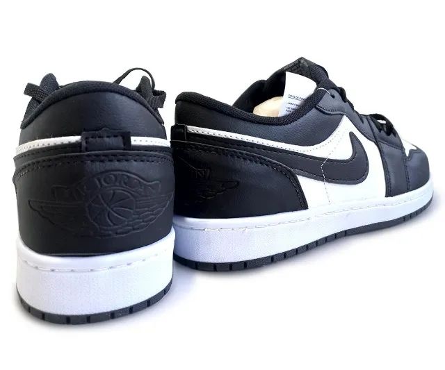 Tênis Jordan Low Branco Preto 42 - Foto 4