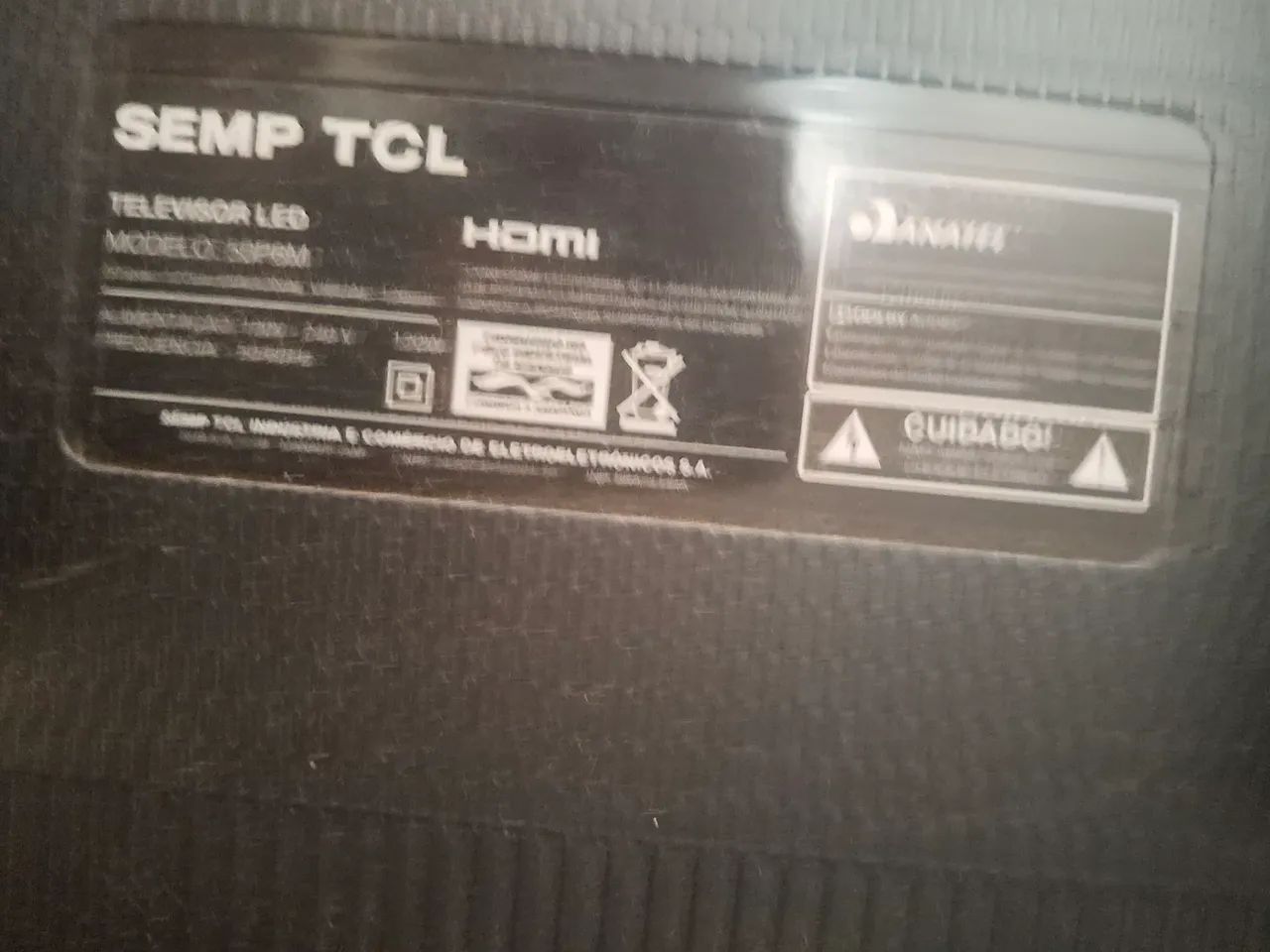 Tv com defeito 43 polegadas 