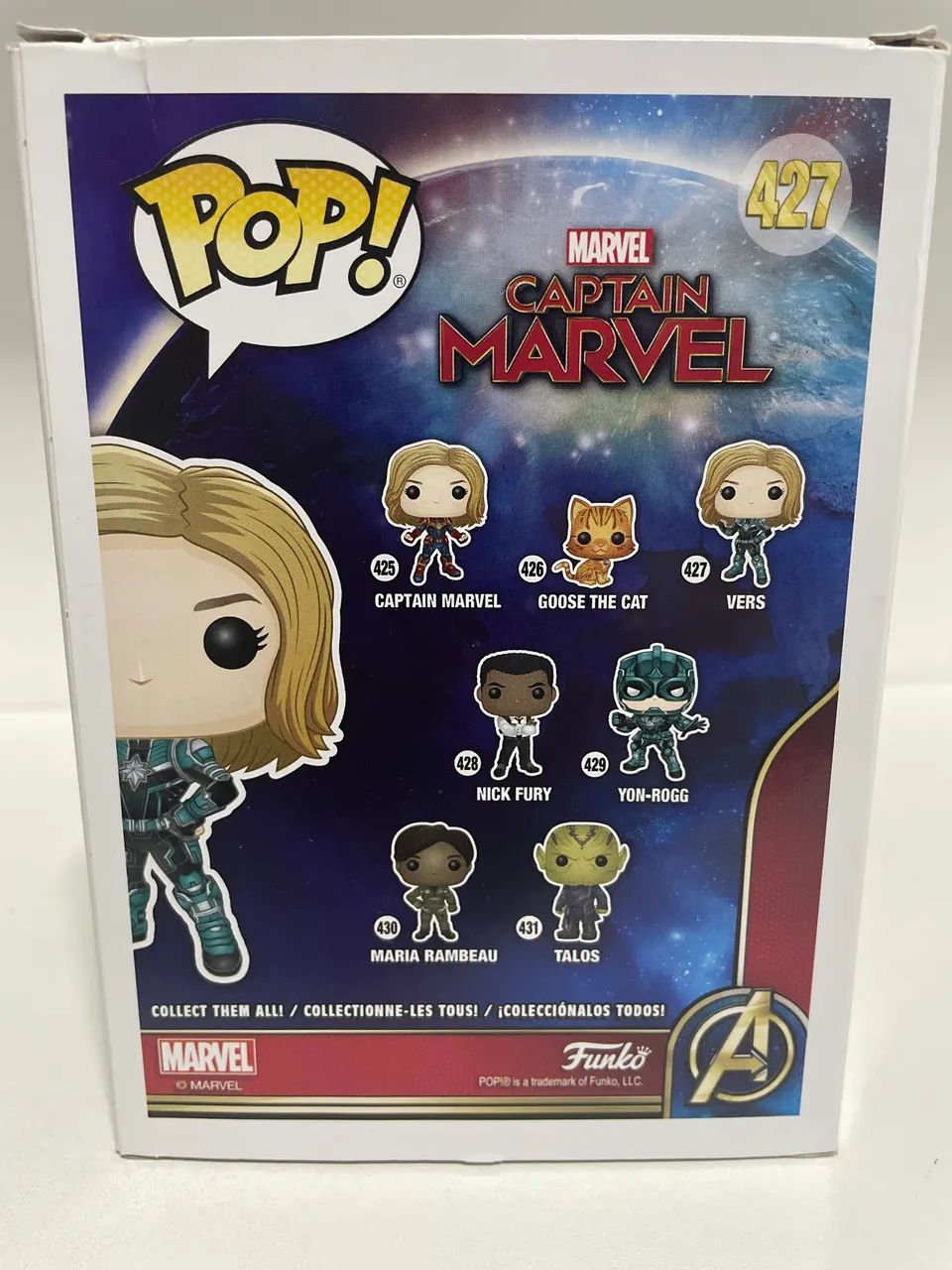 Funko pop Vers 427 - Capitã Marvel  - Foto 3