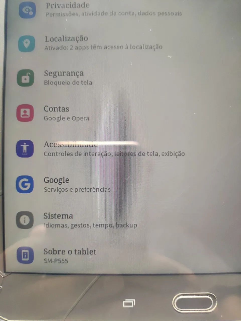 Tablet Samsung SM-P555M - Foto 5