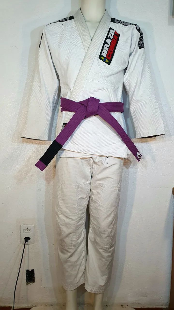 Kimono Brazil Combat A2 - Parcele no Cartão  - Foto 3