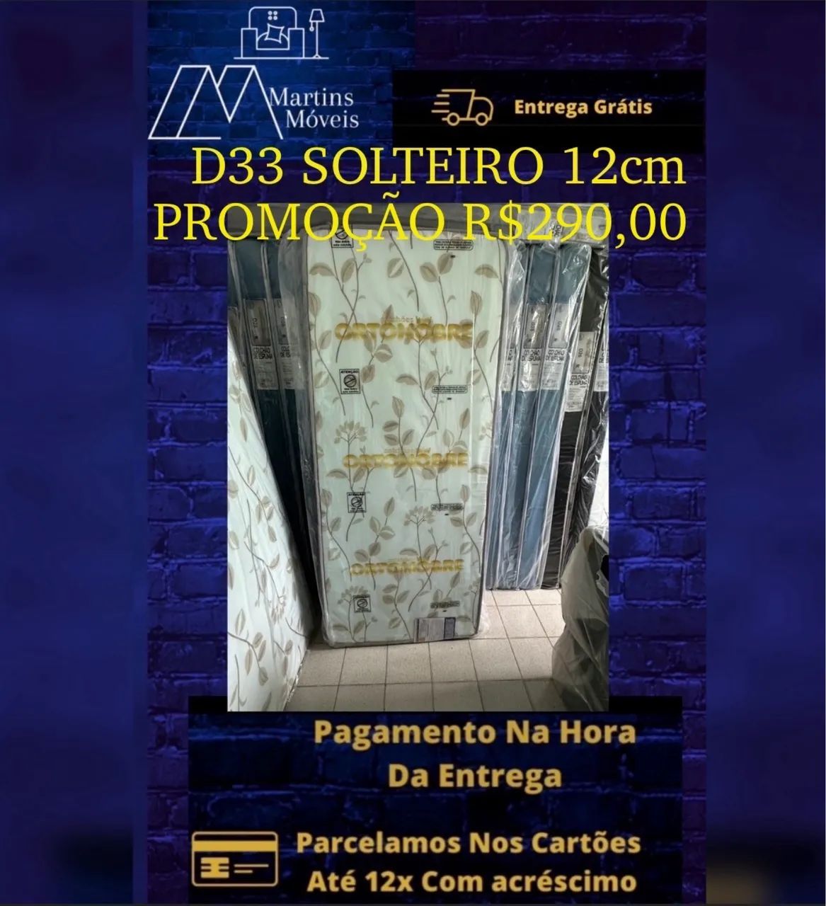 GRANDE PROMOÇÃO COLCHÃO SOLTEIRO E SOLTEIRÃO  ENTREGA GRATIS  - Foto 5