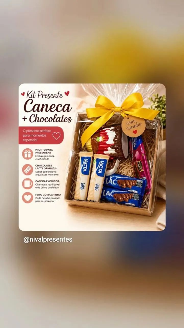 Cestas de chocolate 