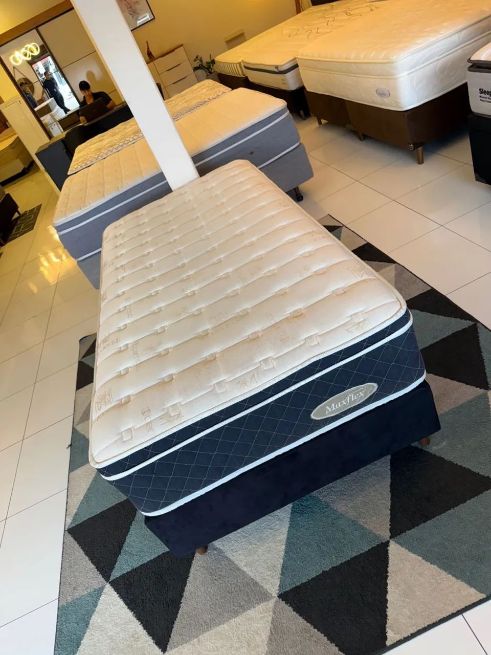 Cama de Solteirão MAXFLEX SEMINOVA TOP - Entrego! 