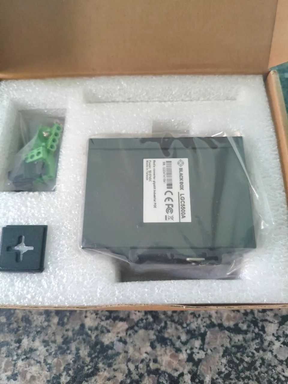 Conversor de mídia gigabit industrial LGC5500A - Foto 2