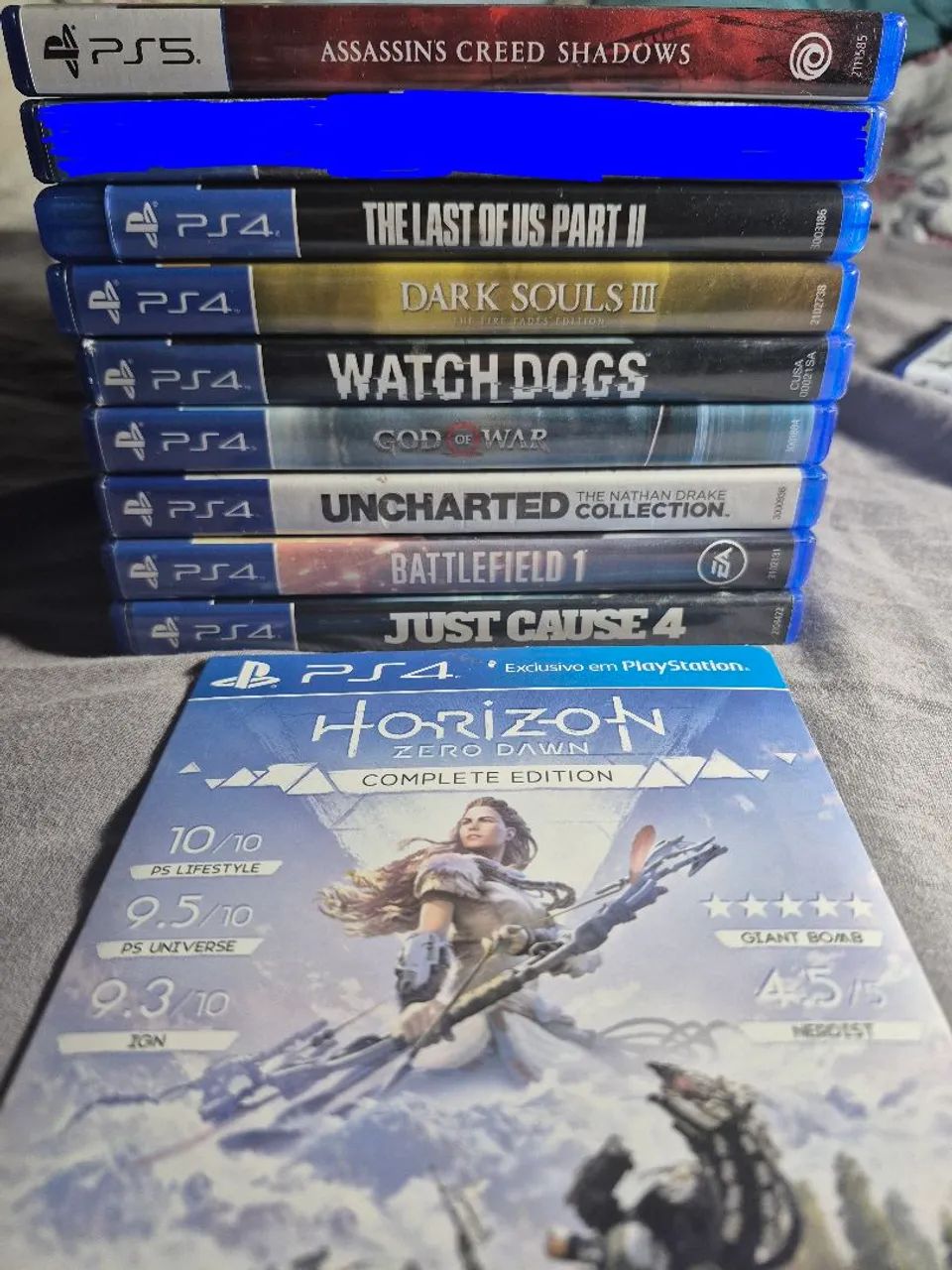 Lote de jogos ps4/ps5
