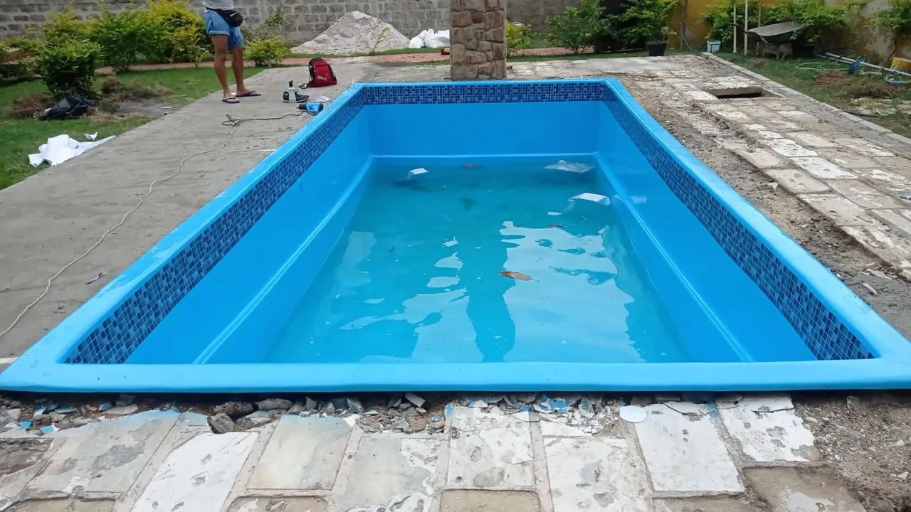 Pintura de piscinas de fibras  - Foto 2