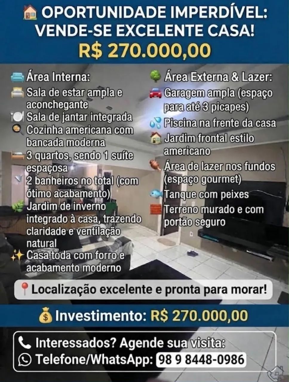 Casa a venda 