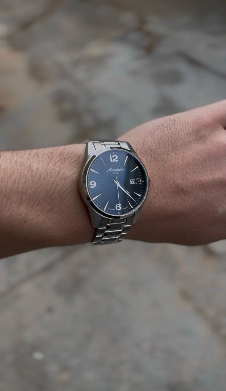 RELÓGIO MONDAINE AUTOMÁTICO 70 ANOS - Foto 2