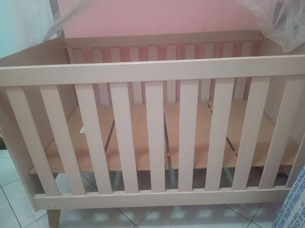 Berço infantil usado bom estado - Foto 2