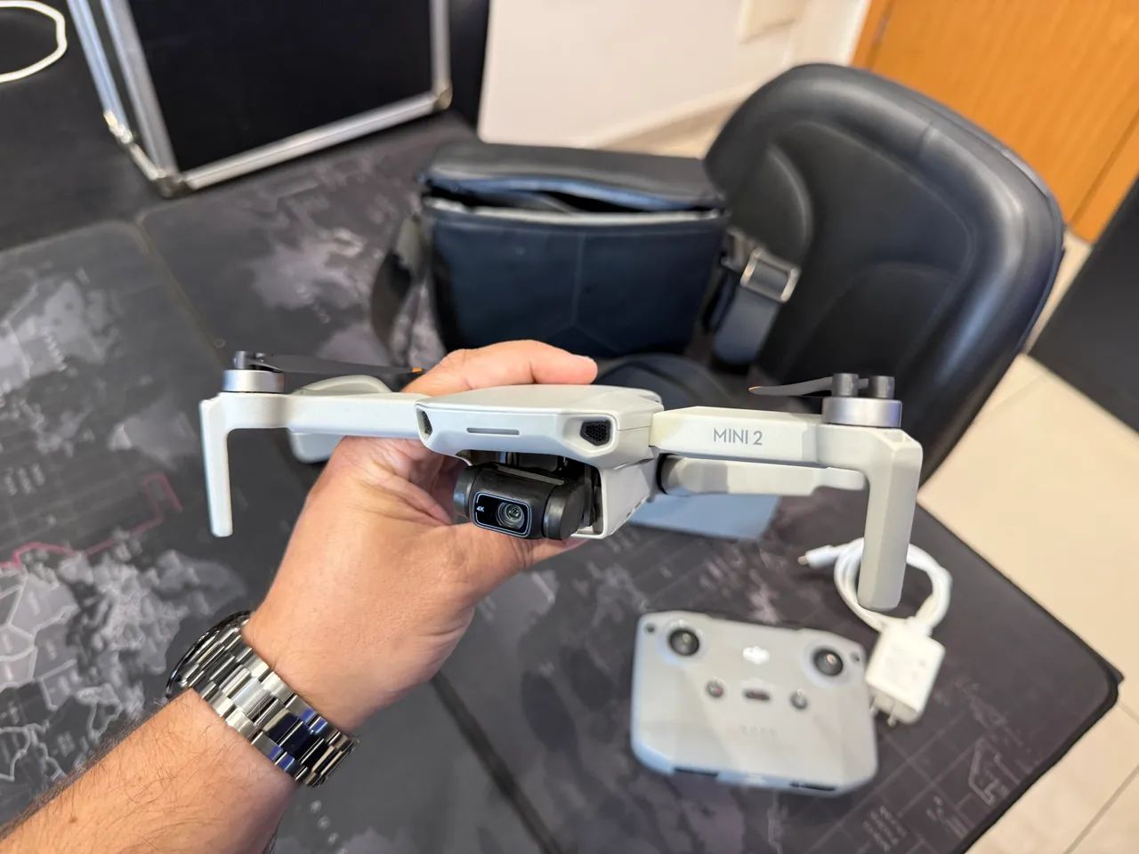 Drone DJI Mini 2 Fly more Combo seminovo