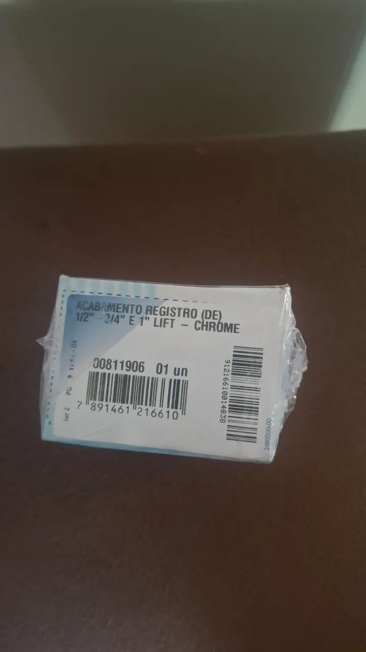 Acabamento registro docol 