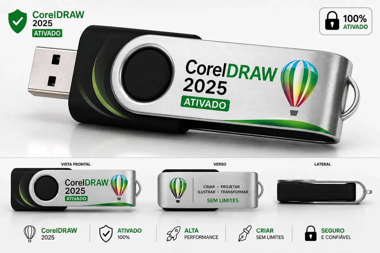 Corel Drwaw 2025 Ativado