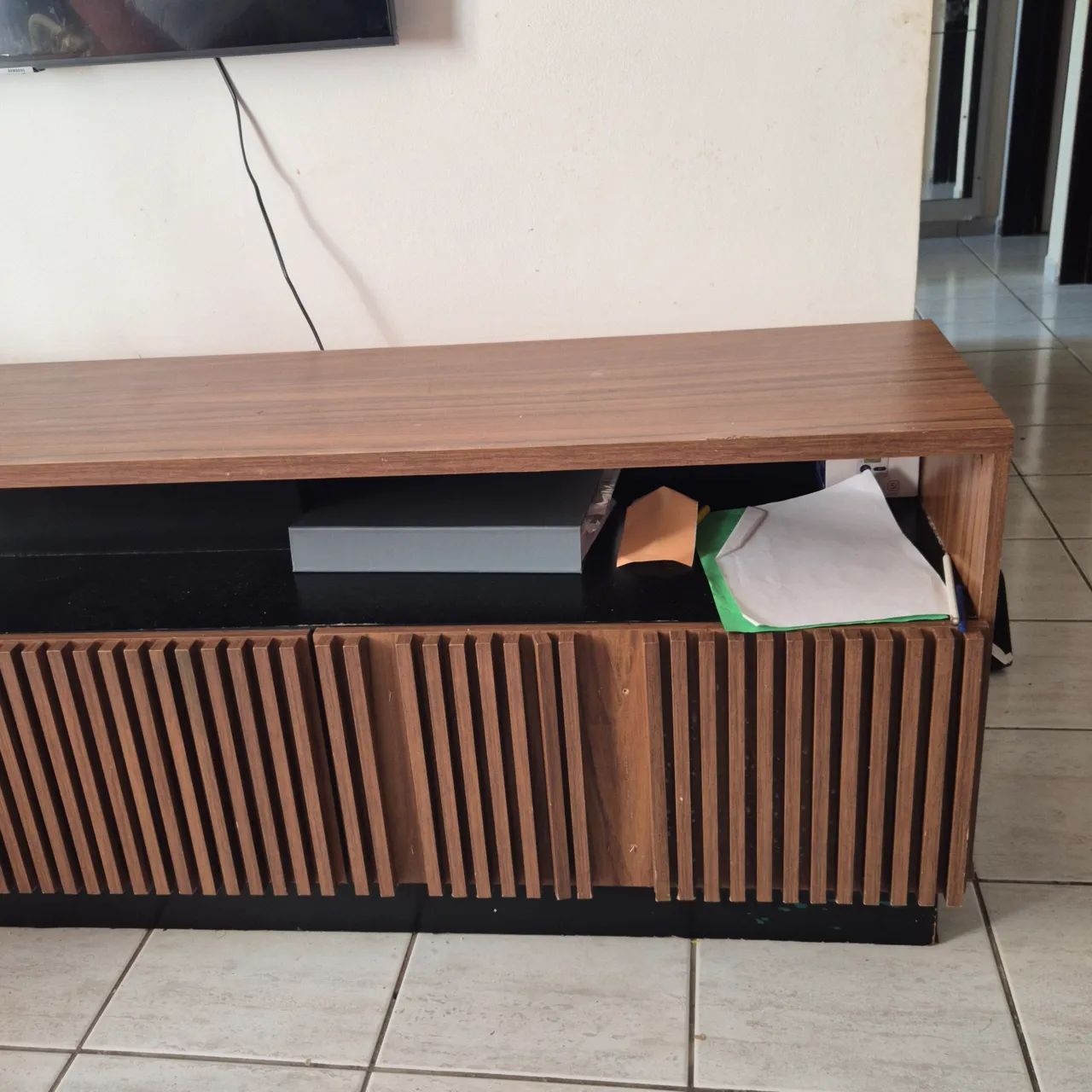 Rack para TV mdp 2 metros - Foto 2