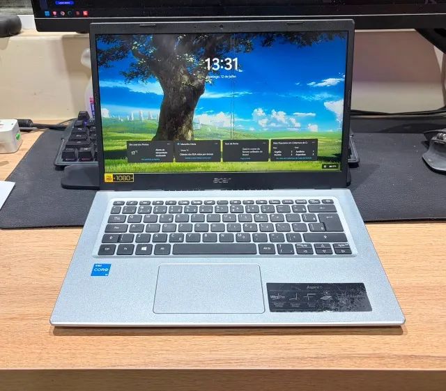 Notebook Acer Aspire 5 14" FullHd 8gb ram
