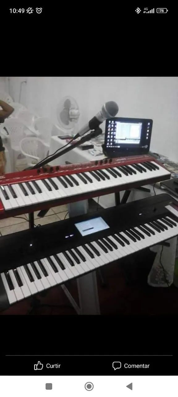Teclado korg kromer 73 - Foto 5