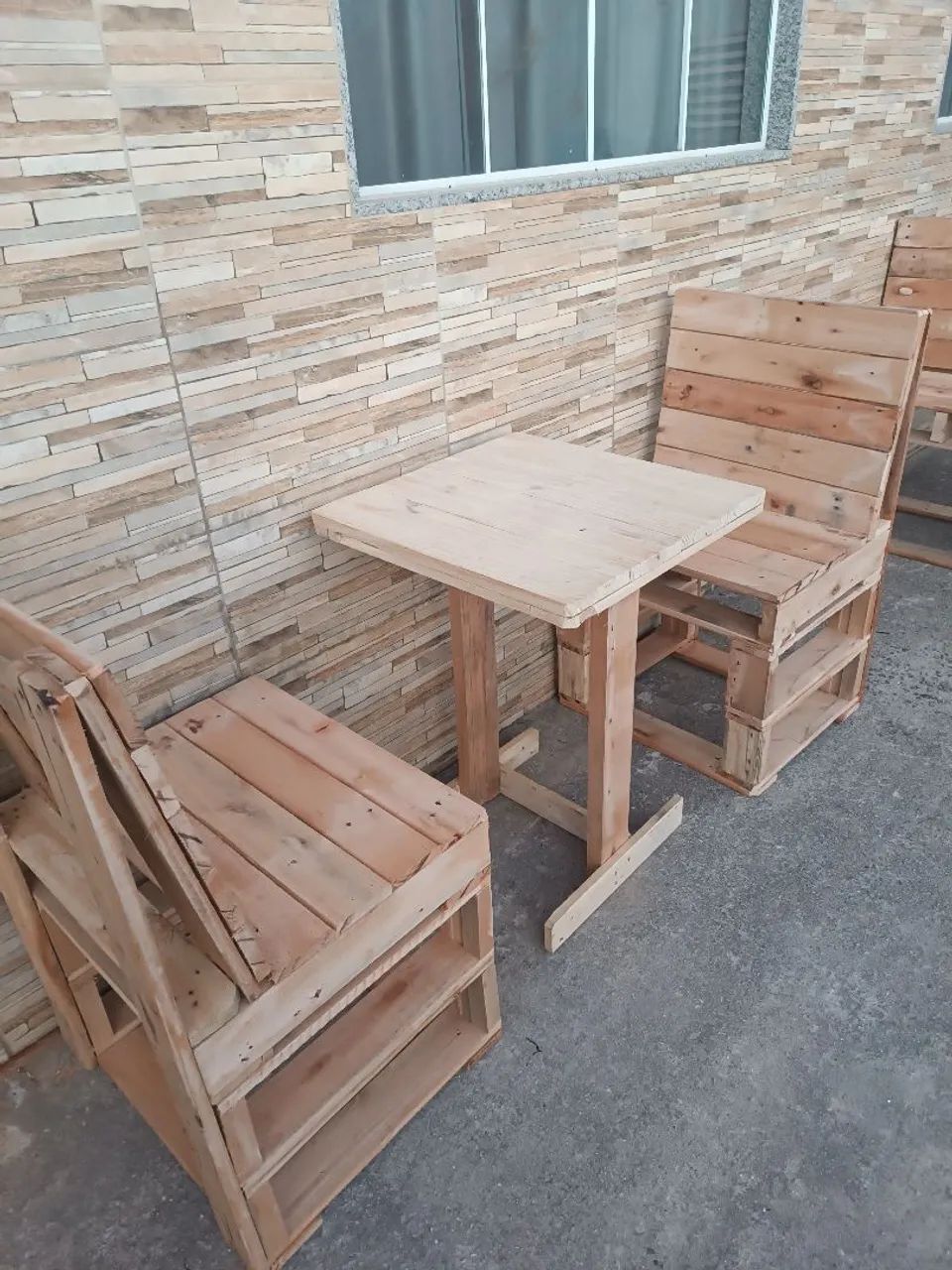 Conjunto sofá de pallet  - Foto 4