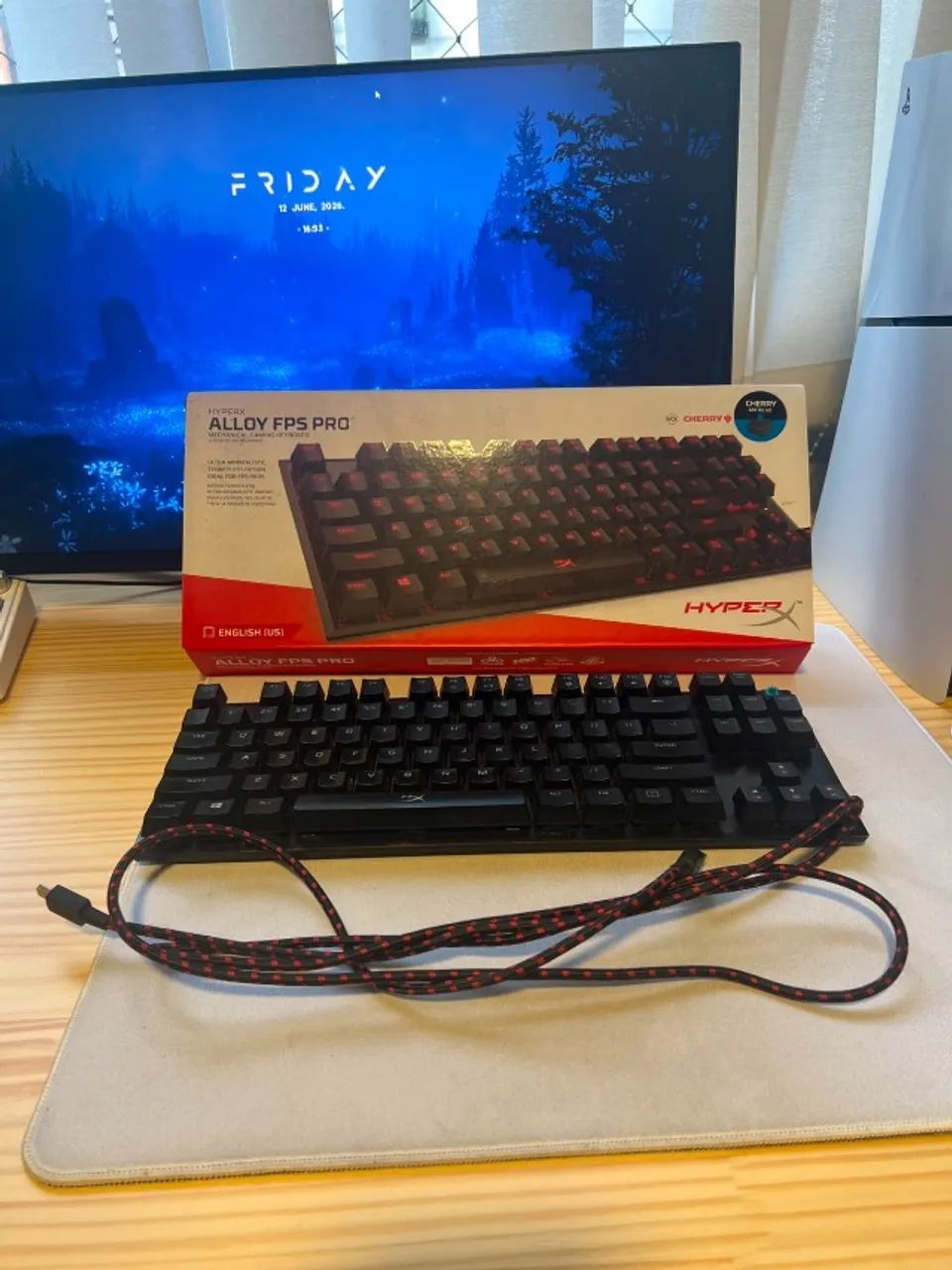 Teclado Mecânico HyperX Alloy FPS Pro - Funcionando Perfeitamente - Foto 3
