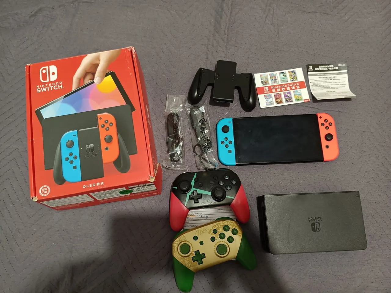 中古　Nintendo Switch 128GBメモリ付き nintendo switch 128gb