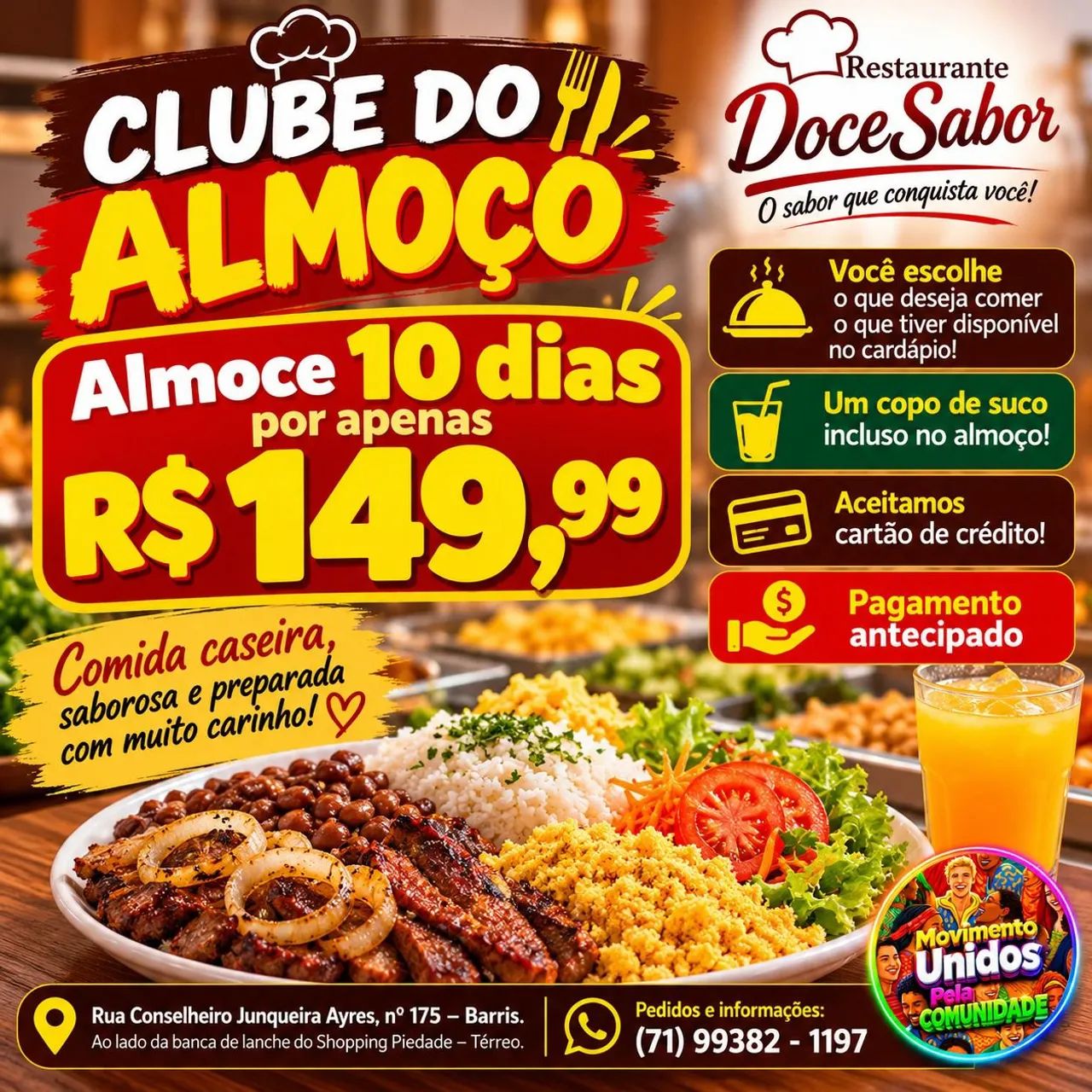 Clube do almoço 