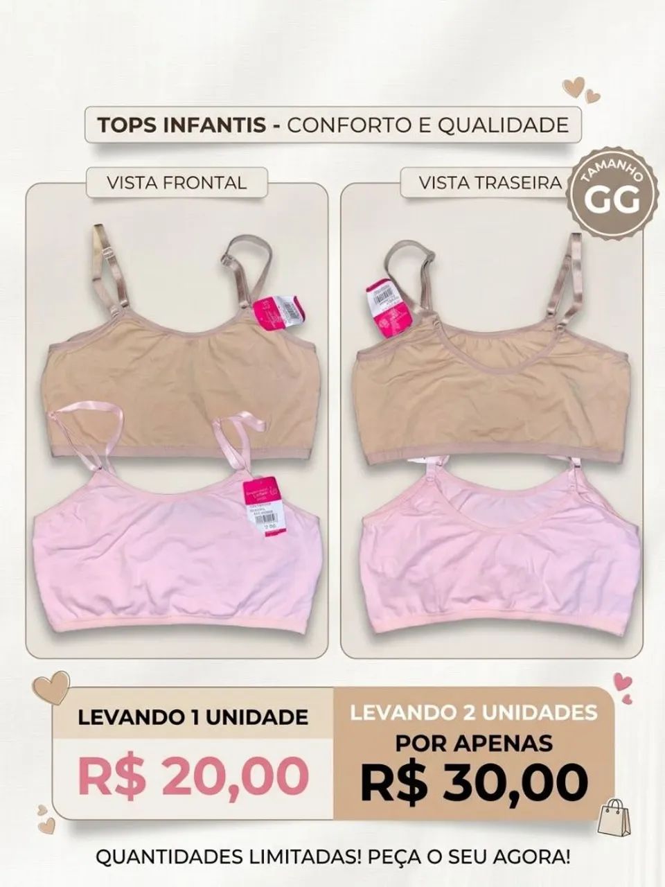 TOP INFANTIL GG - Foto 2