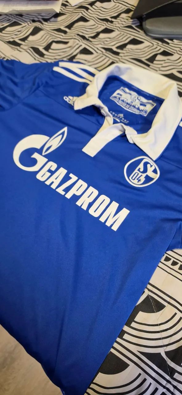 FUTEBOL ALEMÃO Camisa rara do SCHALKE 04 Alemã do RAUL craque - Foto 2