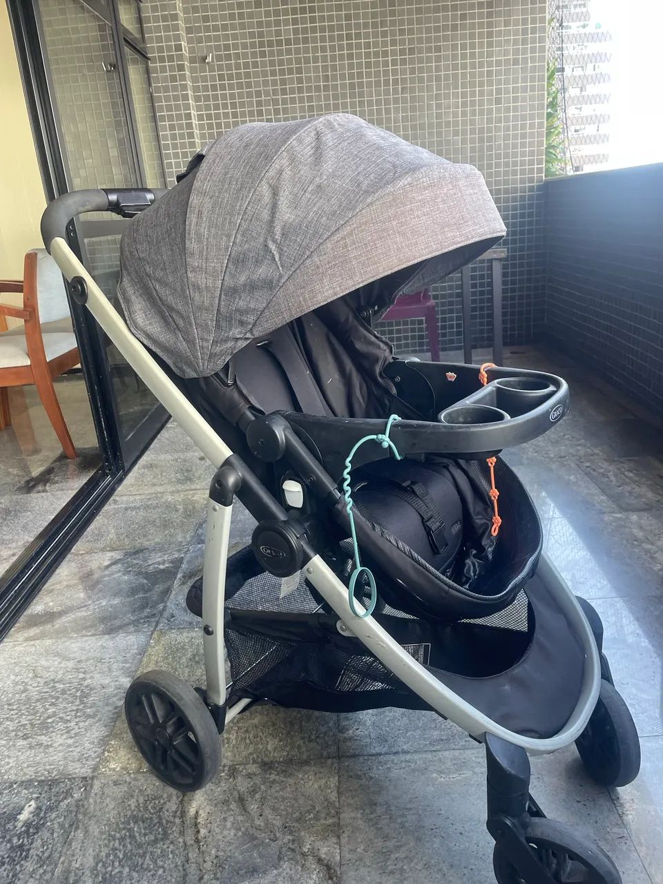 Carrinho de bebê Graco top de linha - Foto 4